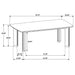 Ottowa Dining Tables Squre - Orbit Furniture (Richmond,BC)