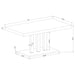 Brooklyn 5 Pc Dining Sets - Orbit Furniture (Richmond,BC)