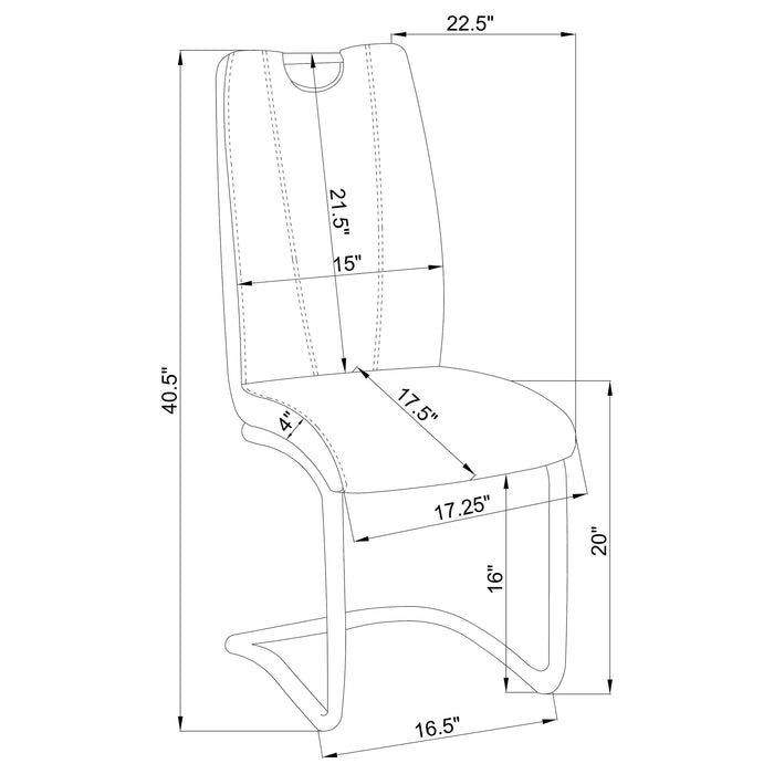 Brooklyn 5 Pc Dining Sets - Orbit Furniture (Richmond,BC)