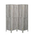 Deepika 4-panel Folding Screen Grey Driftwood - Orbit Furniture (Richmond,BC)
