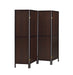 Deepika 4-panel Folding Screen Tobacco and Cappuccino - Orbit Furniture (Richmond,BC)