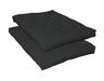 7.5" Deluxe Innerspring Futon Pad Black - Orbit Furniture (Richmond,BC)