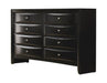Briana Rectangular 8-drawer Dresser Black - Orbit Furniture (Richmond,BC)