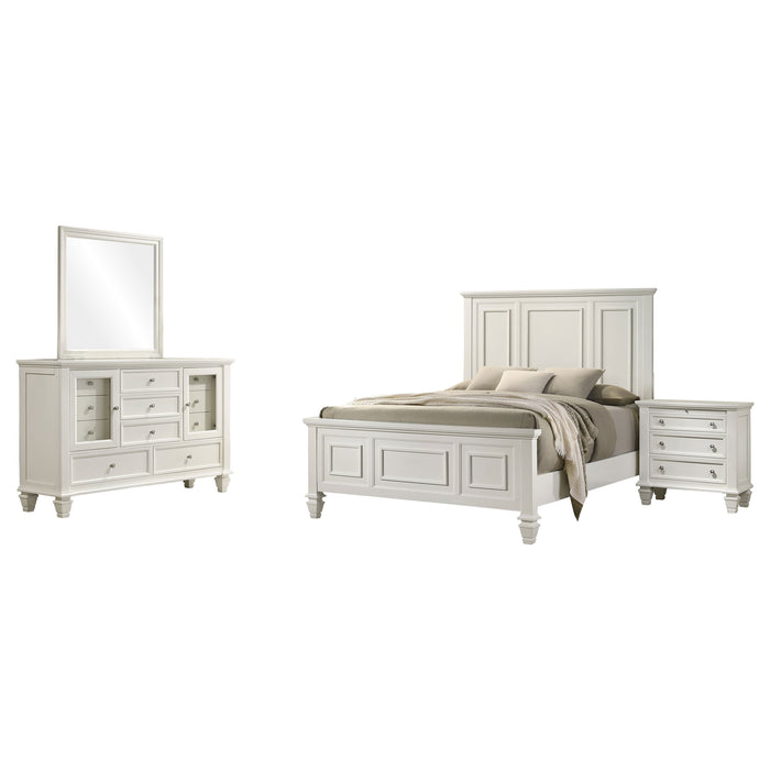Sandy Beach 4 & 5 Piece Pc Bedroom Set Cal.King & E.King - Orbit Furniture (Richmond,BC)