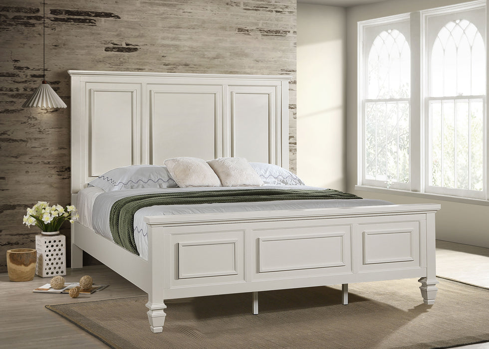 Sandy Beach California King & E.King Bed - Orbit Furniture (Richmond,BC)