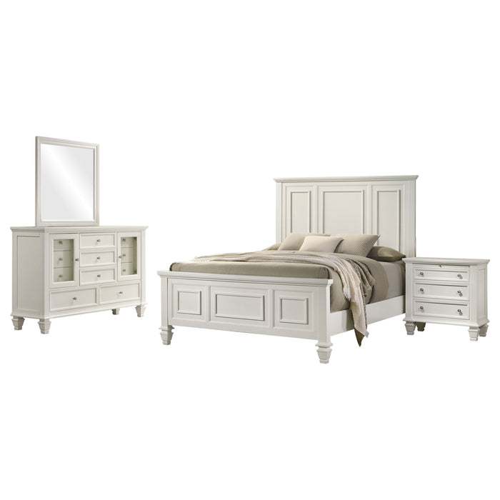 Sandy Beach 4 & 5 Piece Pc Bedroom Set Cal.King & E.King - Orbit Furniture (Richmond,BC)