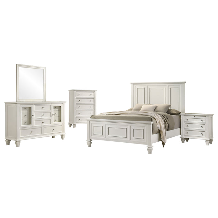 Sandy Beach 4 & 5 Piece Pc Bedroom Set Cal.King & E.King - Orbit Furniture (Richmond,BC)