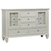 Sandy Beach 11-drawer Rectangular Dresser Cream White - Orbit Furniture (Richmond,BC)
