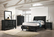 Sandy Beach Storage Bedroom Set with Sleigh Headboard - Orbit Furniture (Richmond,BC)