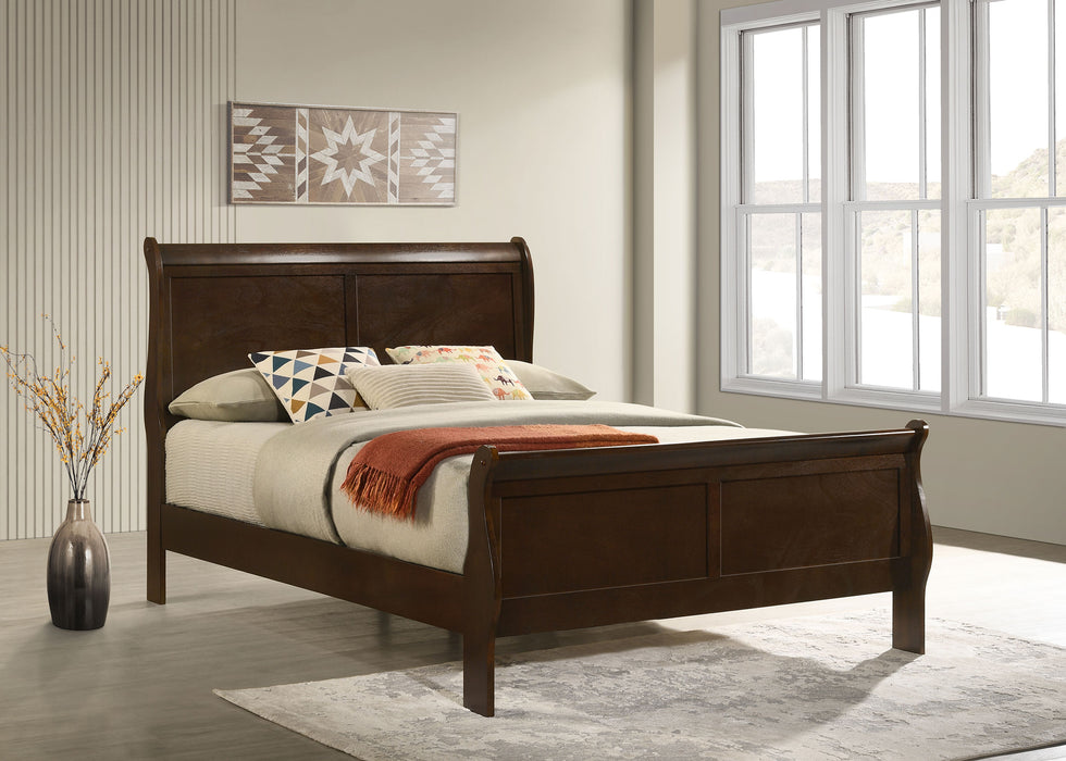 Louis Philippe Queen Beds - Orbit Furniture (Richmond,BC)