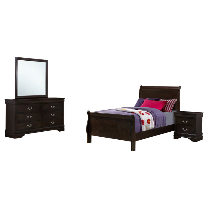 Louis Philippe 4 & 5 Piece Bedroom Sets Twin & Queen - Orbit Furniture (Richmond,BC)