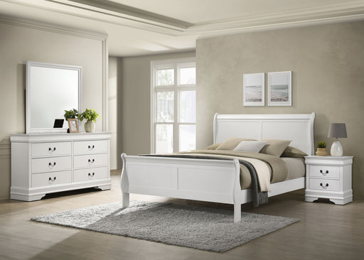 Louis Philippe 4 & 5 Piece Bedroom Set Full, Twin, King, & Queen - Orbit Furniture (Richmond,BC)