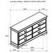 Louis Philippe 4 & 5 Piece Bedroom Set Full, Twin, King, & Queen - Orbit Furniture (Richmond,BC)