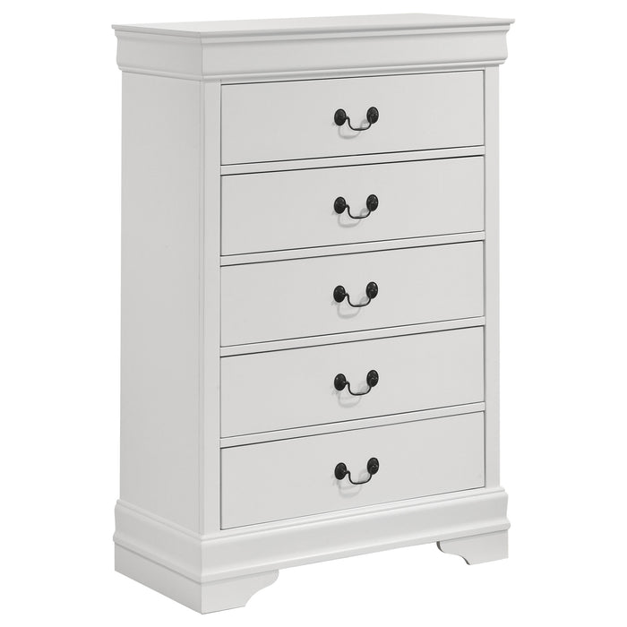 Louis Philippe 4 & 5 Piece Bedroom Set Full, Twin, King, & Queen - Orbit Furniture (Richmond,BC)