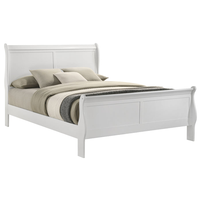 Louis Philippe Eastern King, Full, & Queen Bed - Orbit Furniture (Richmond,BC)