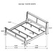 Louis Philippe 4 & 5 Piece Bedroom Set Full, Twin, King, & Queen - Orbit Furniture (Richmond,BC)