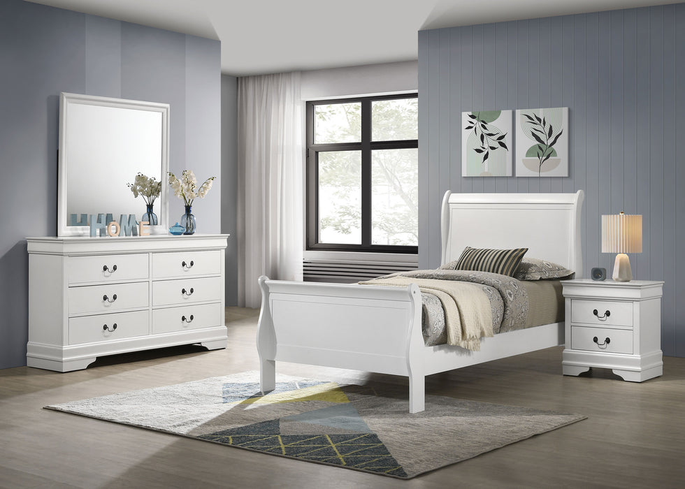 Louis Philippe 4 & 5 Piece Bedroom Sets Twin & Queen - Orbit Furniture (Richmond,BC)