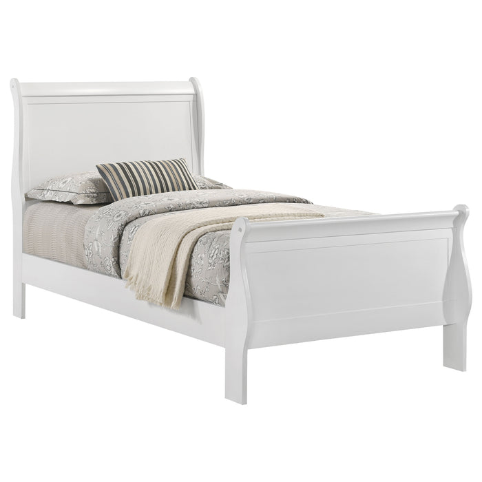 Louis Philippe Twin Bed - Orbit Furniture (Richmond,BC)