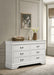 Louis Philippe 6-drawer Dresser White - Orbit Furniture (Richmond,BC)