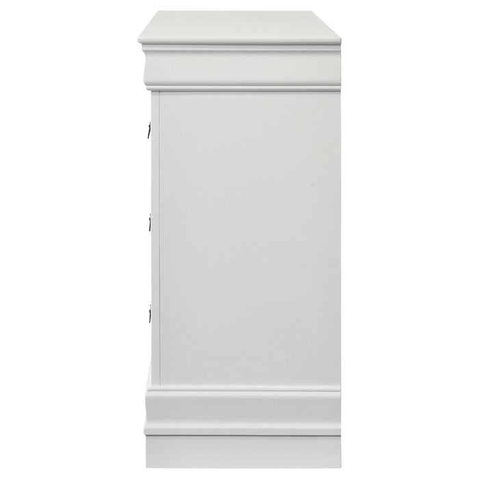 Louis Philippe 6-drawer Dresser White - Orbit Furniture (Richmond,BC)