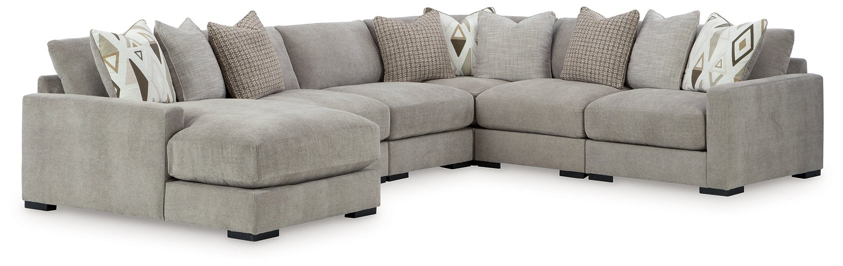Aslan Court Sectional with Chaise - Orbit Furniture (Richmond,BC)