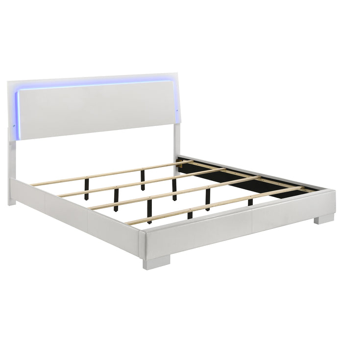 Felicity Bedroom Set White - Orbit Furniture (Richmond,BC)