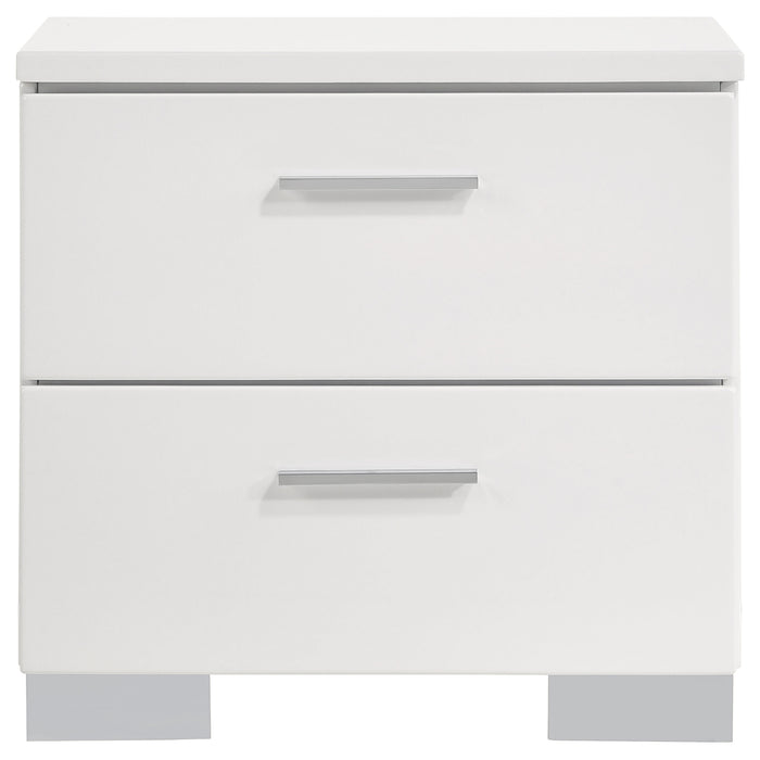 Felicity Bedroom Set White - Orbit Furniture (Richmond,BC)