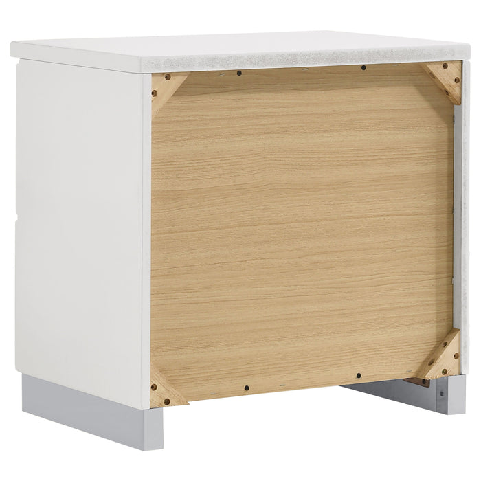 Felicity Bedroom Set White - Orbit Furniture (Richmond,BC)