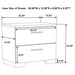 Felicity Bedroom Set White - Orbit Furniture (Richmond,BC)