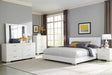 Felicity 5-piece California King Bedroom Set with LED Headboard Glossy White - Orbit Furniture (Richmond,BC)