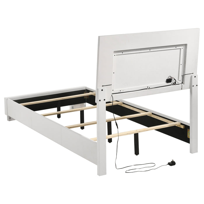 Felicity Bedroom Set White - Orbit Furniture (Richmond,BC)