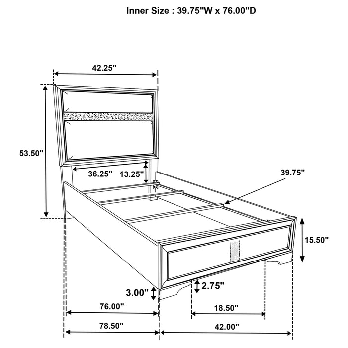 Miranda Bedroom Sets 2 - Orbit Furniture (Richmond,BC)