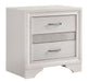 Miranda 2-drawer Nightstand Tray White - Orbit Furniture (Richmond,BC)