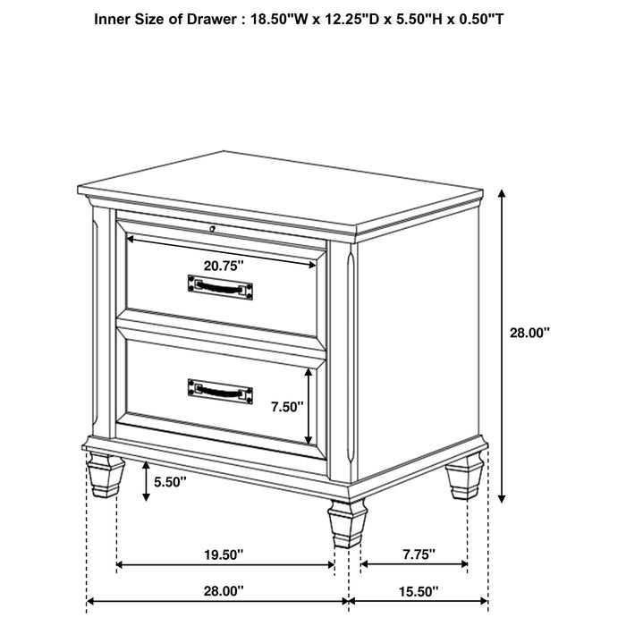 Franco 5 Pc Bedroom Sets - Orbit Furniture (Richmond,BC)