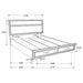 Miranda Bedroom Sets Black - Orbit Furniture (Richmond,BC)
