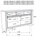Miranda Bedroom Set with Storage - Orbit Furniture (Richmond,BC)
