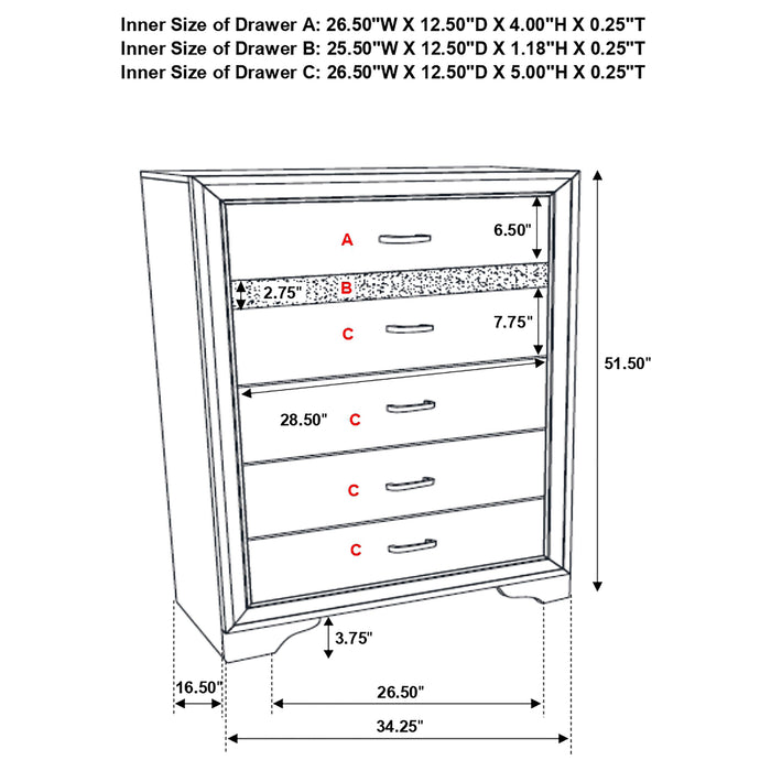Miranda Bedroom Set with Storage - Orbit Furniture (Richmond,BC)