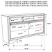 Miranda Bedroom Set with Storage - Orbit Furniture (Richmond,BC)