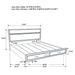 Miranda Bedroom Set with Storage - Orbit Furniture (Richmond,BC)