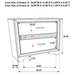 Miranda Bedroom Set with Storage - Orbit Furniture (Richmond,BC)