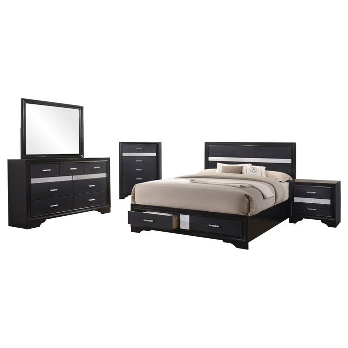 Miranda Bedroom Set with Storage - Orbit Furniture (Richmond,BC)