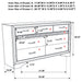 Miranda Bedroom Set with Storage - Orbit Furniture (Richmond,BC)