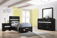 Miranda Bedroom Sets Black - Orbit Furniture (Richmond,BC)