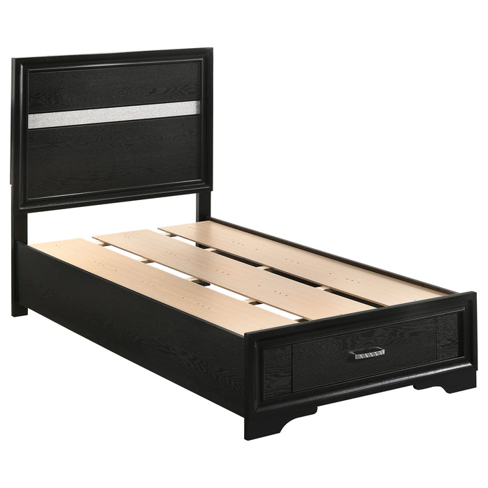 Miranda Bedroom Sets Black - Orbit Furniture (Richmond,BC)
