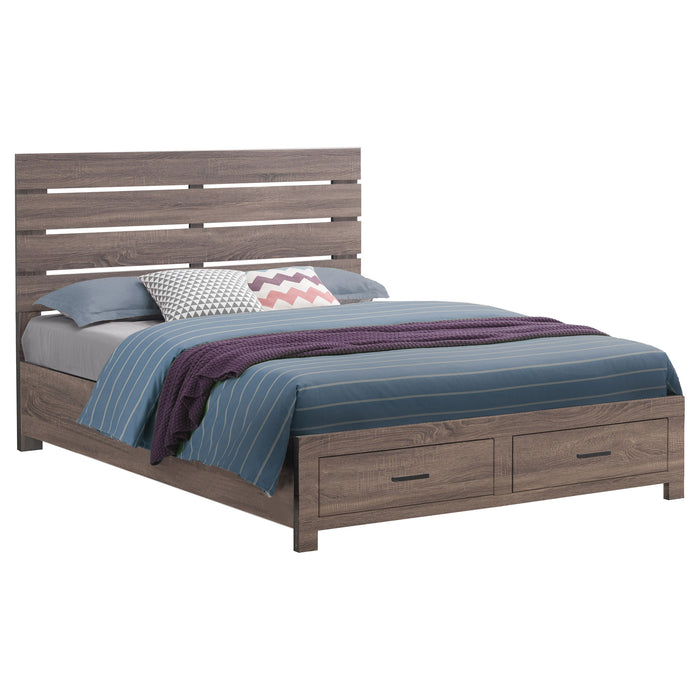 Brantford Wood Storage Panel Bed - Orbit Furniture (Richmond,BC)