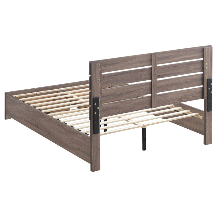 Brantford Wood Storage Panel Bed - Orbit Furniture (Richmond,BC)