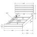 Brantford Wood Storage Panel Bed - Orbit Furniture (Richmond,BC)