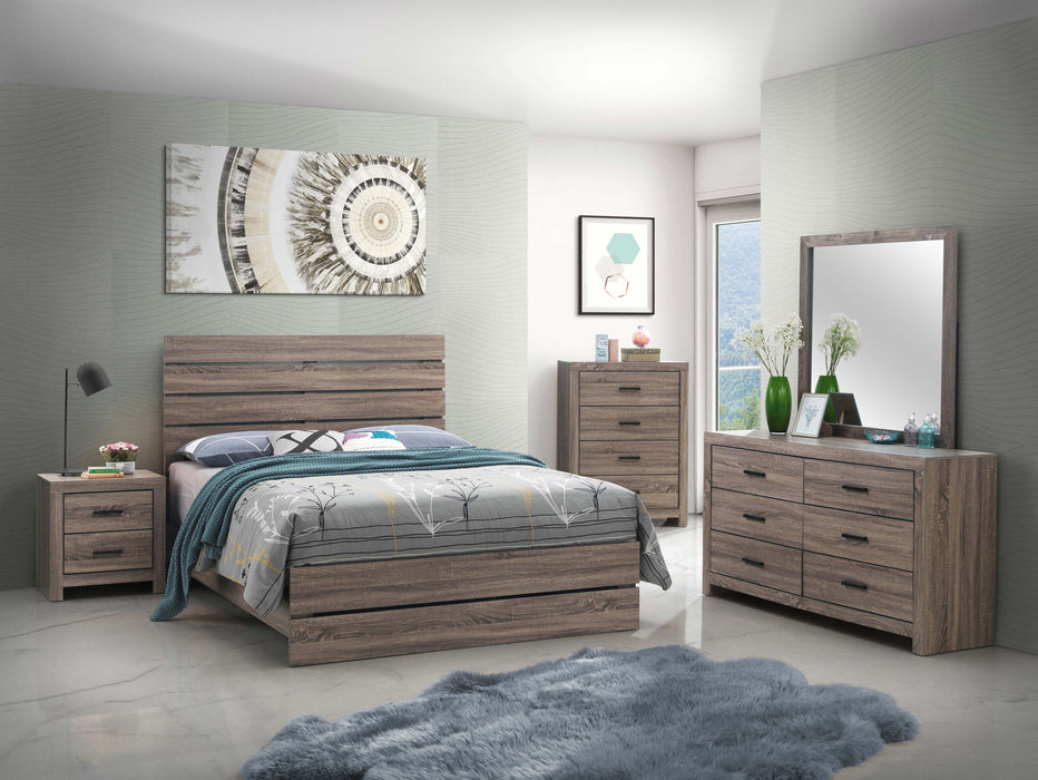 Brantford Wood Storage Panel Bed - Orbit Furniture (Richmond,BC)