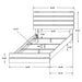 Brantford Wood Storage Panel Bed - Orbit Furniture (Richmond,BC)