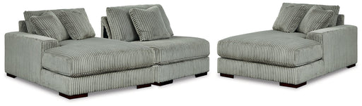 Lindyn Sectional with Double Chaise - Orbit Furniture (Richmond,BC)